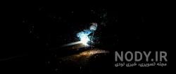 عکس نوشته با صفحه مشکی