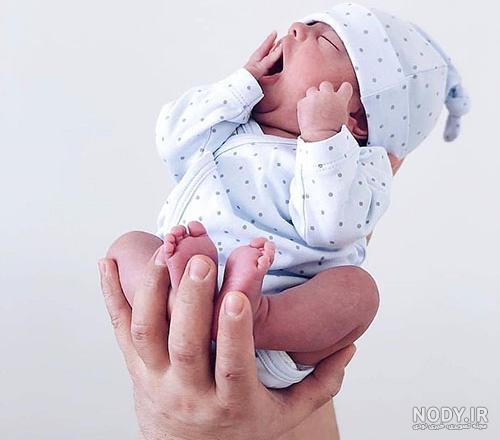 عکس پروفایل نوزاد پسر تازه متولد شده