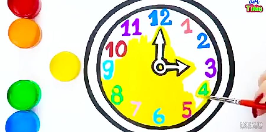 عکس کارتونی ساعت عکس کارتونی ساعت