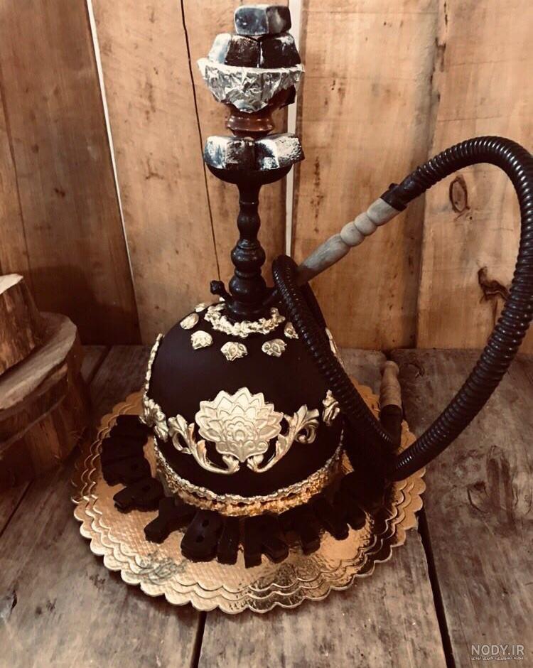 عکس کیک تولد قلیون
