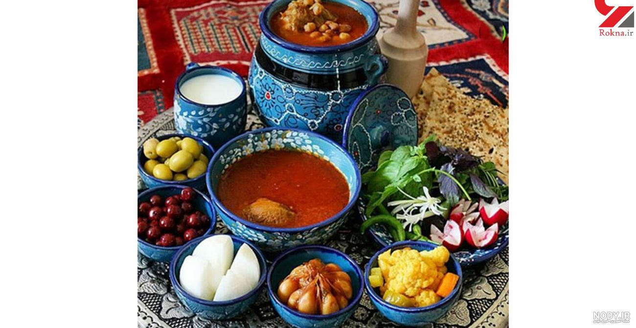 لیست غذاهای ایرانی نونی لیست غذاهای ایرانی نونی