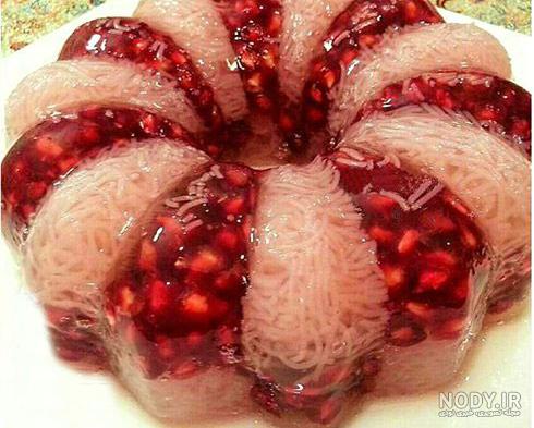 ژله انار شب یلدا