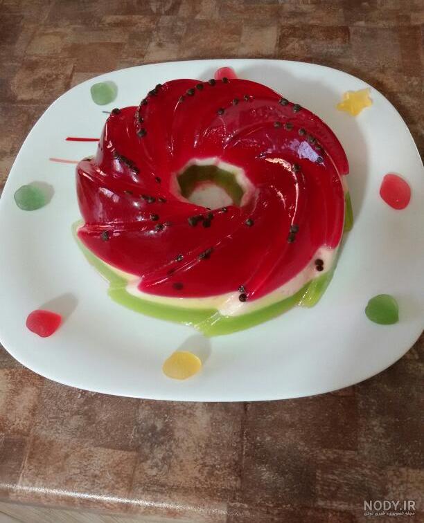 ژله شب یلدا ساده