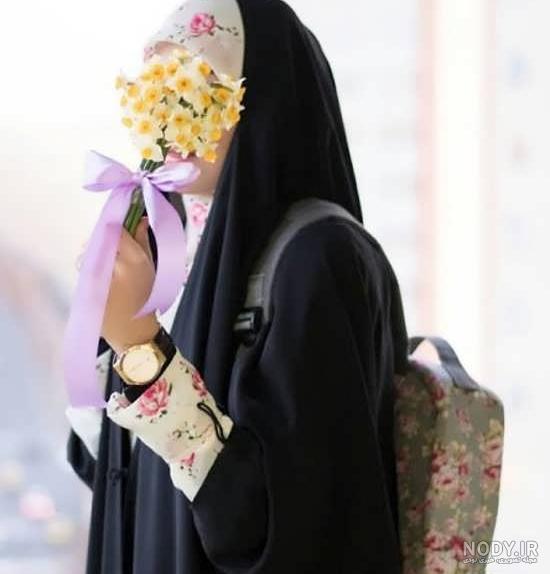 عکس دختر با حجاب برای پروفایل اینستاگرام