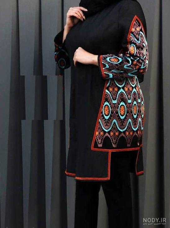 عکس مانتو سنتی دخترانه
