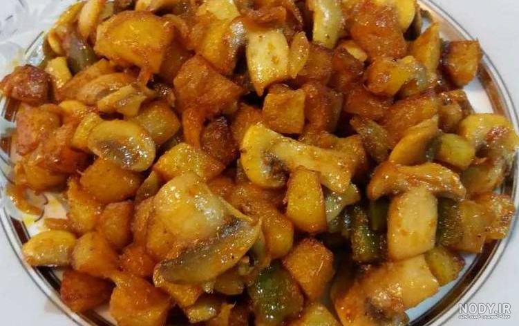 انواع غذا با قارچ و برنج انواع غذا با قارچ و برنج
