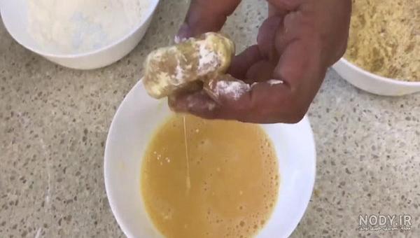 طرز تهیه ناگت با مرغ پخته طرز تهیه ناگت با مرغ پخته
