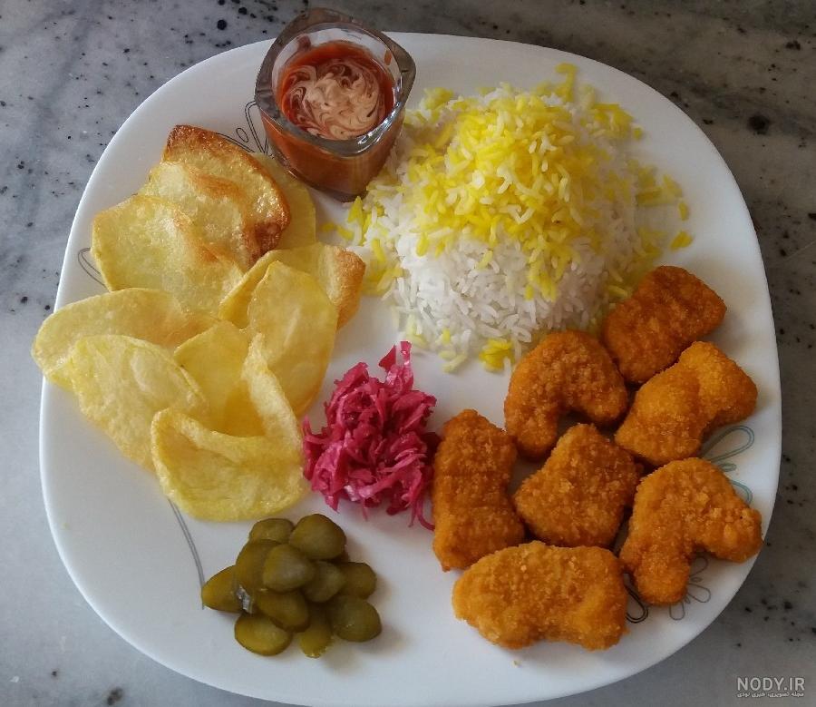 طرز تهیه ناگت مرغ با نان تست طرز تهیه ناگت مرغ با نان تست