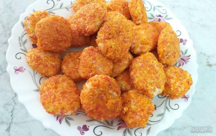 طرز تهیه ناگت مرغ بازاری طرز تهیه ناگت مرغ بازاری