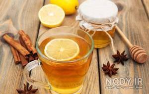 طرز تهیه چای عسل و لیمو