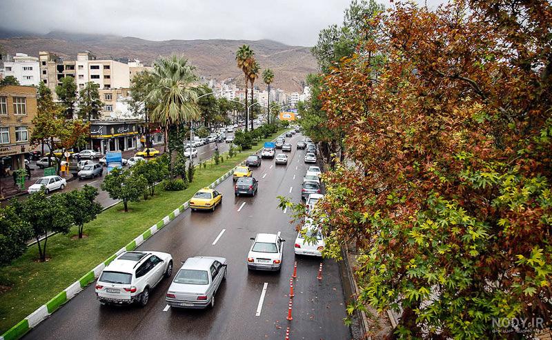 عکس باران بوشهر