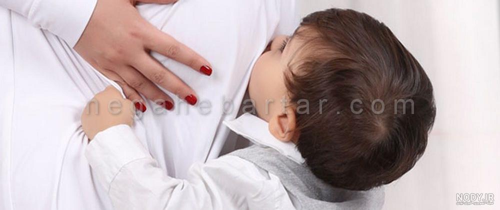 عکس بارداری بدون لباس