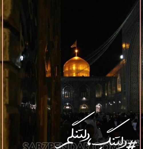 عکس حرم امام رضا با کبوتر عکس حرم امام رضا با کبوتر