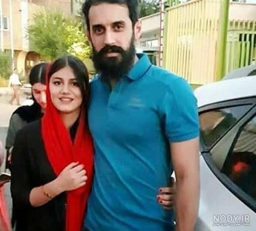 عکس سعید معروف و همسرش