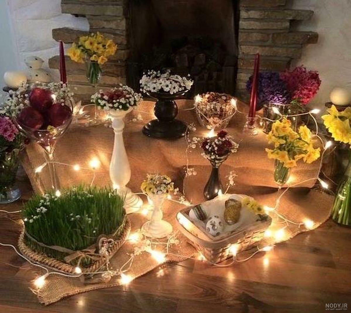 عکس سفره هفت سین موش عکس سفره هفت سین موش