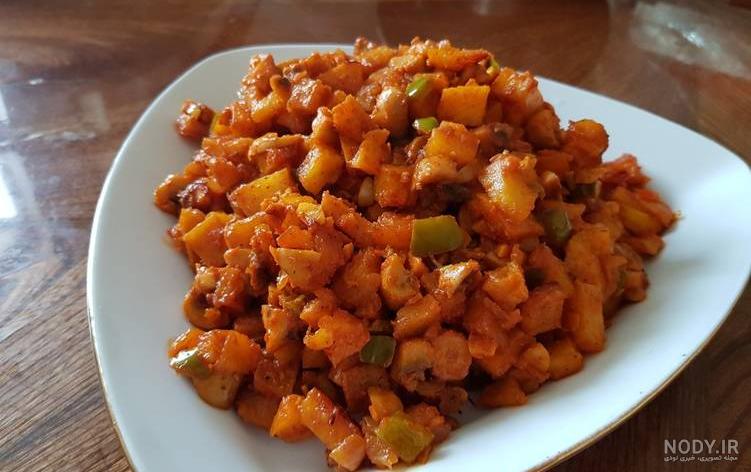 عکس غذا با قارچ عکس غذا با قارچ