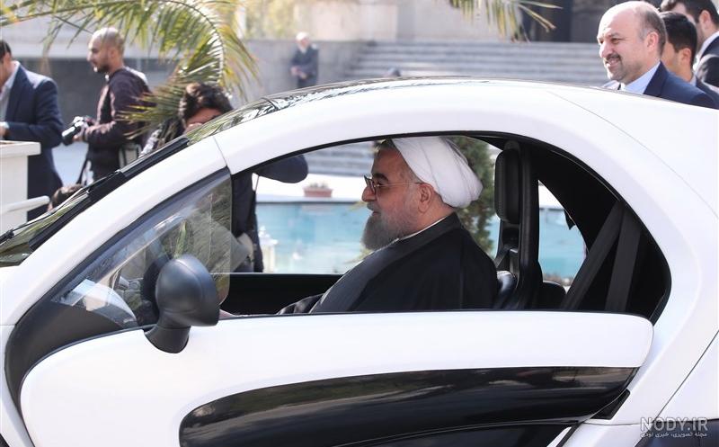 عکس ماشین حسن روحانی