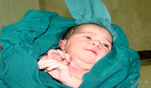 عکس نوزاد دختر تازه متولد شده عکس نوزاد دختر تازه متولد شده