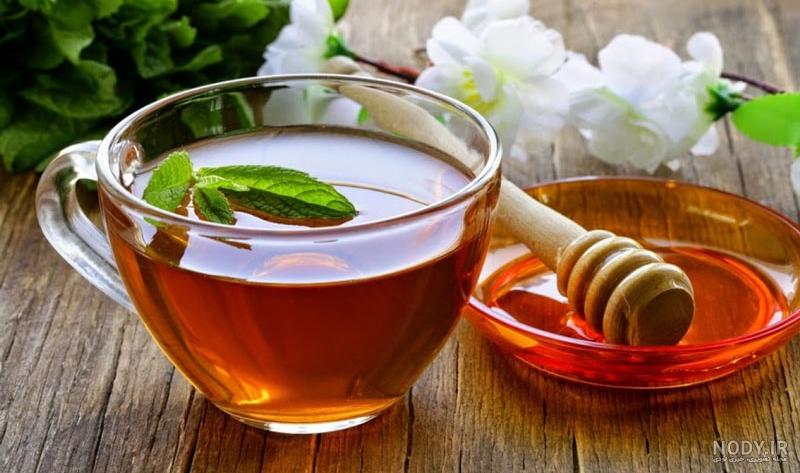 عکس چای عسلی