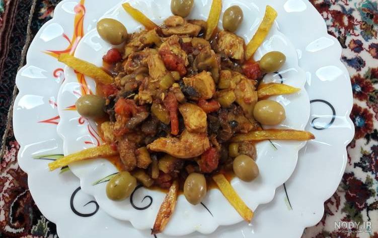 غذا با قارچ خالی غذا با قارچ خالی