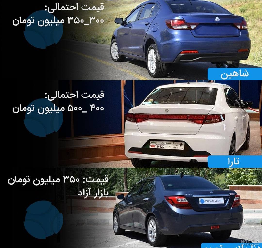 قیمت ماشین شاهین