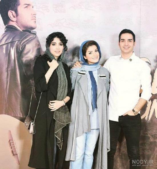 محسن یگانه و همسرش ماندانا محسن یگانه و همسرش ماندانا