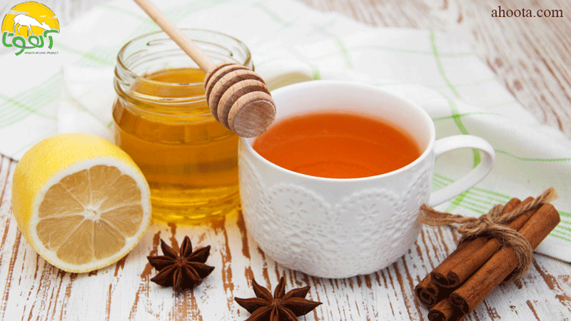 کی با عسل و دارچین لاغر شده