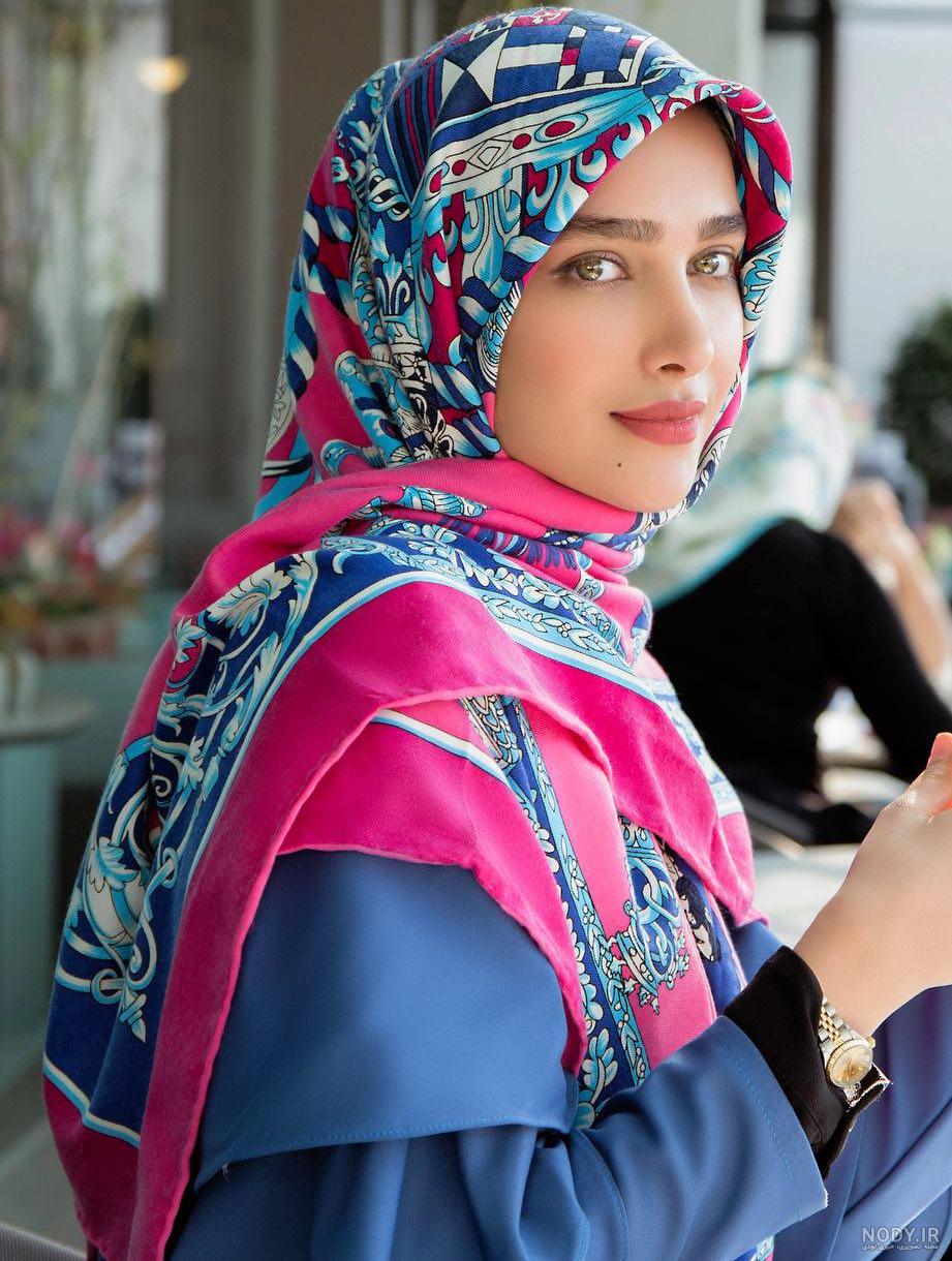 عکس دختر چادری با تفنگ
