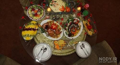 عکس غذاهای عروس هلندی