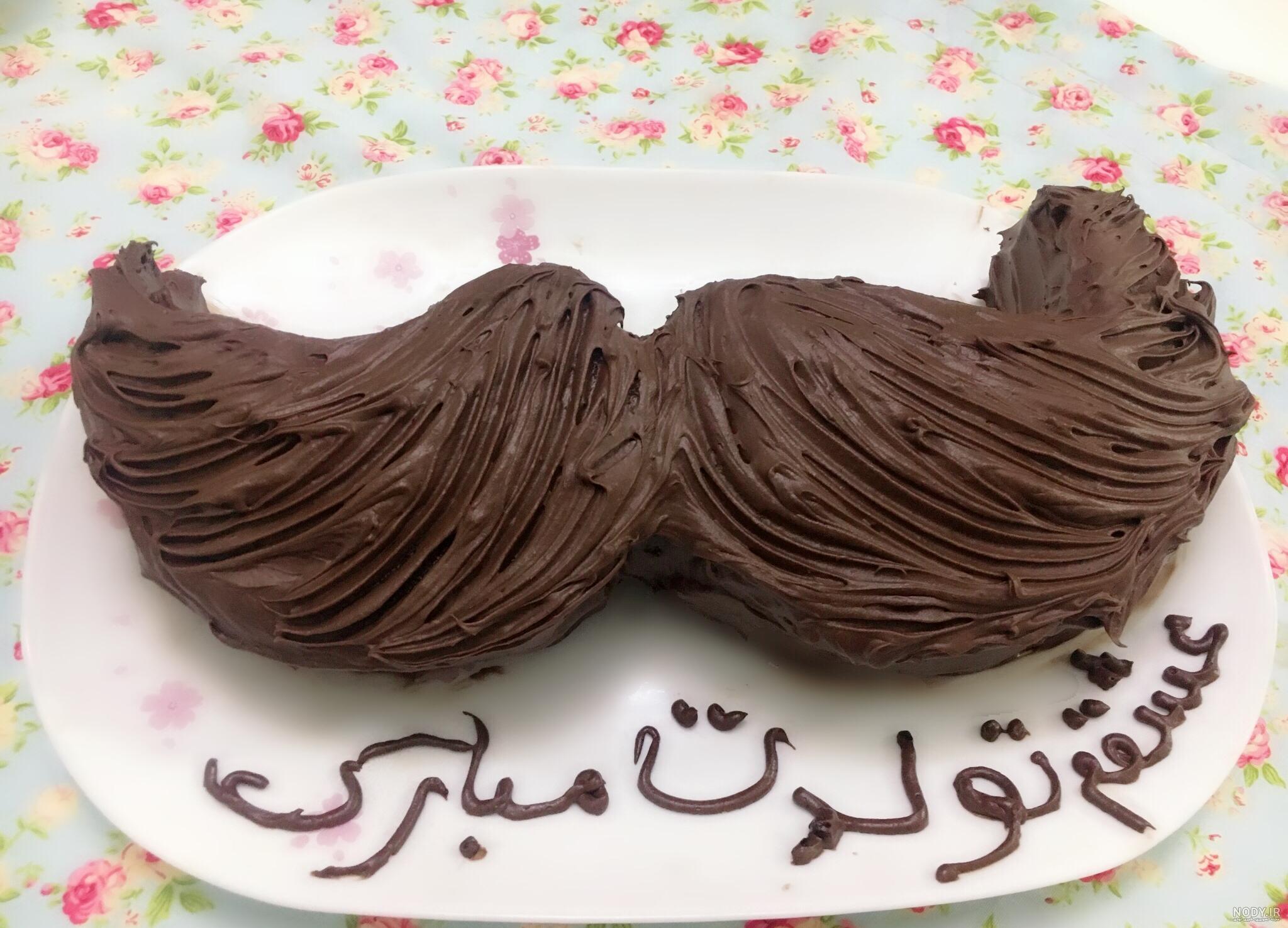عکس کیک تولد عاشقانه فانتزی