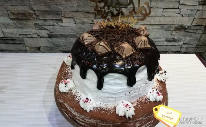 عکس کیک همسرم تولد مبارک
