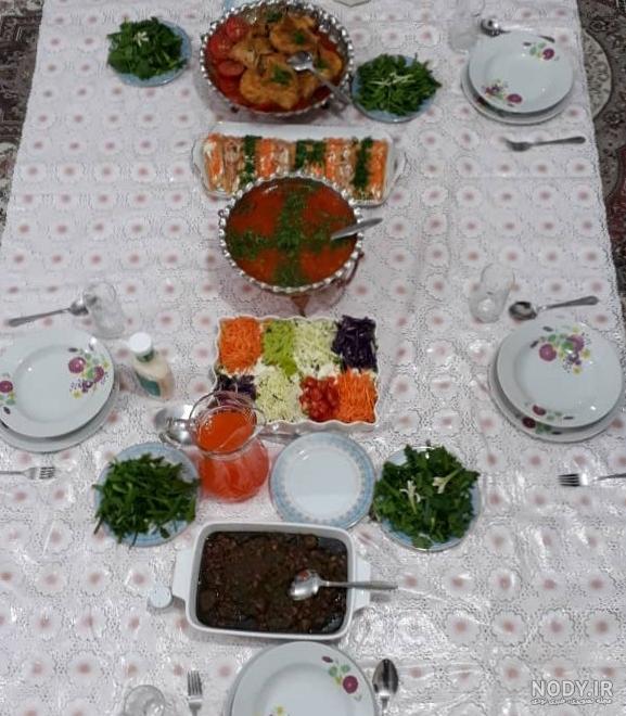 تزیین قورمه سبزی با پیاز