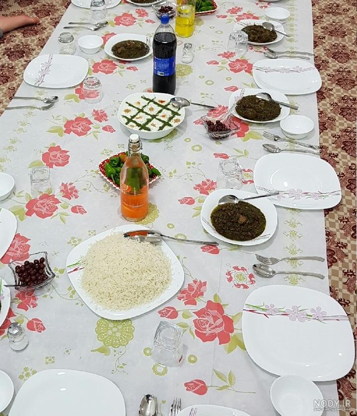 تزیین قورمه سبزی برای مهمانی