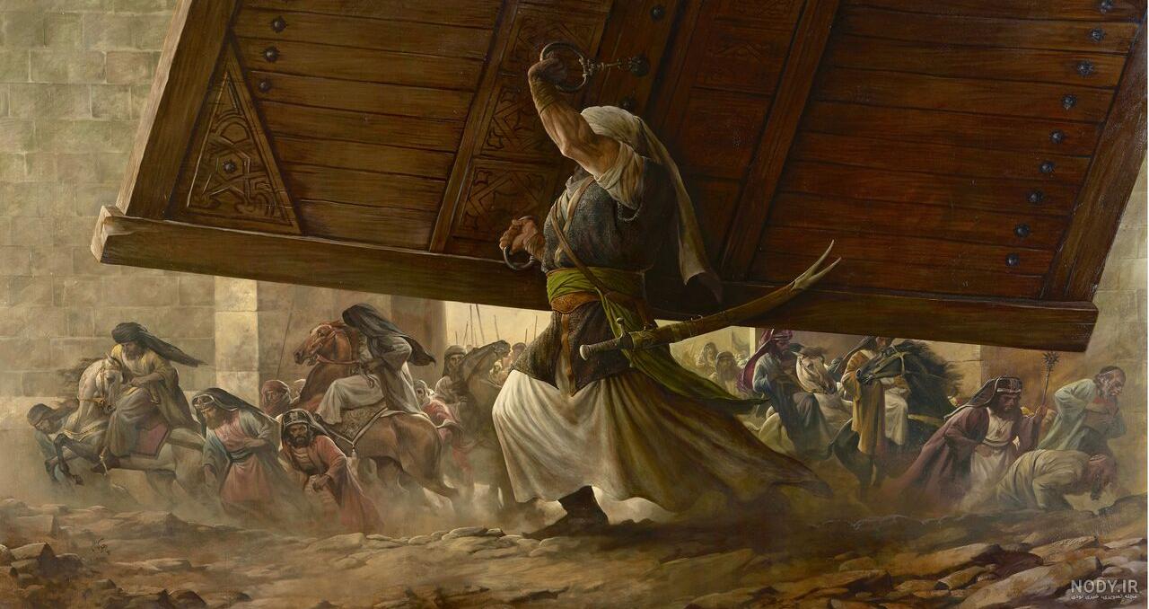 جنگ امام علی با شیر