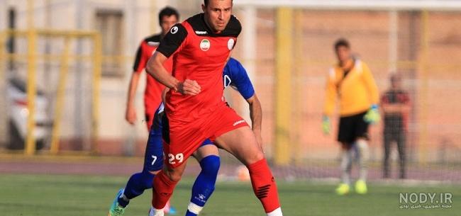 رضا نوروزی فوتبالیست و همسرش رضا نوروزی فوتبالیست و همسرش
