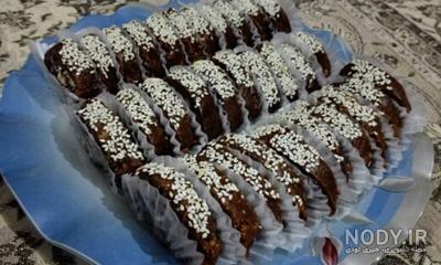طرز تهیه رولت خرما با ارده طرز تهیه رولت خرما با ارده