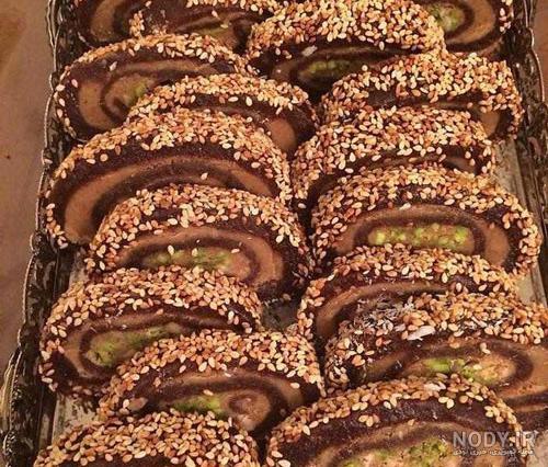 طرز تهیه رولت خرما با خمیر طرز تهیه رولت خرما با خمیر