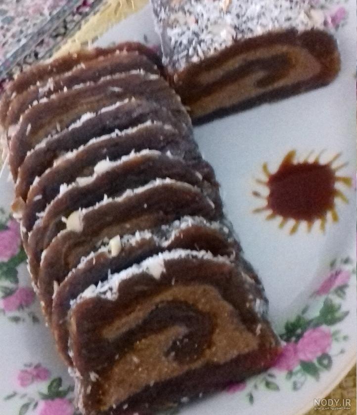 طرز تهیه رولت خرما با پودر نارگیل طرز تهیه رولت خرما با پودر نارگیل