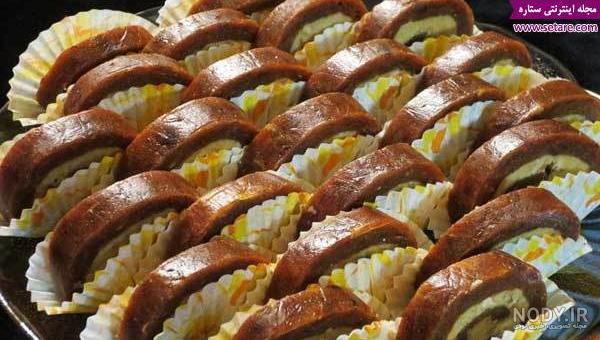 طرز تهیه رولت خرما و بیسکوییت طرز تهیه رولت خرما و بیسکوییت