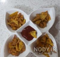 طرز تهیه چیپس خانگی سرکه ای