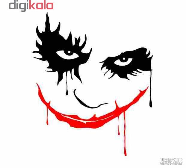 عکس جوکر روی ماشین