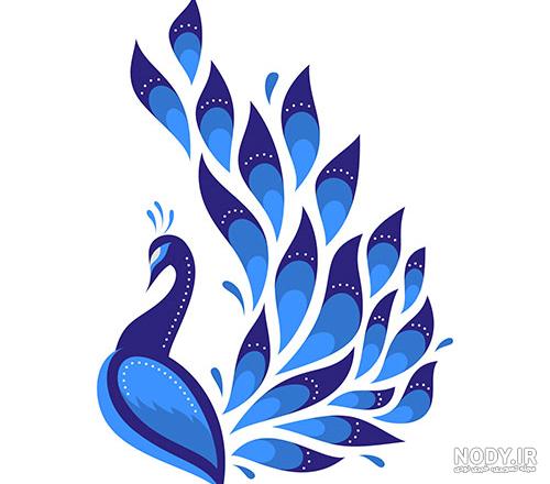 عکس طاووس گرافیکی عکس طاووس گرافیکی