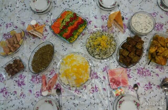 عکس غذای شب عید