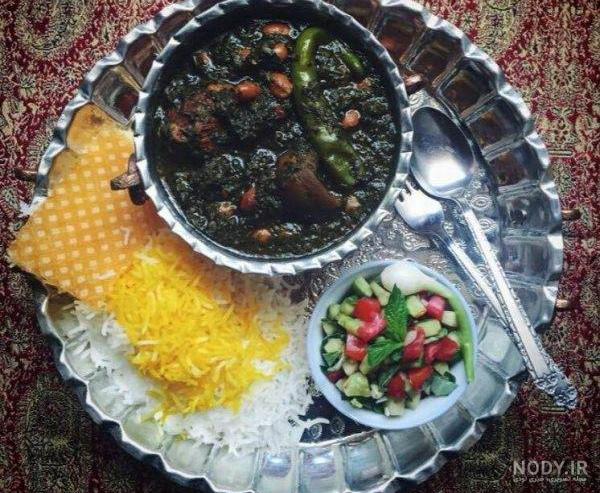 عکس قورمه سبزی خانگی