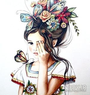 عکس پروفایل زیبا نقاشی