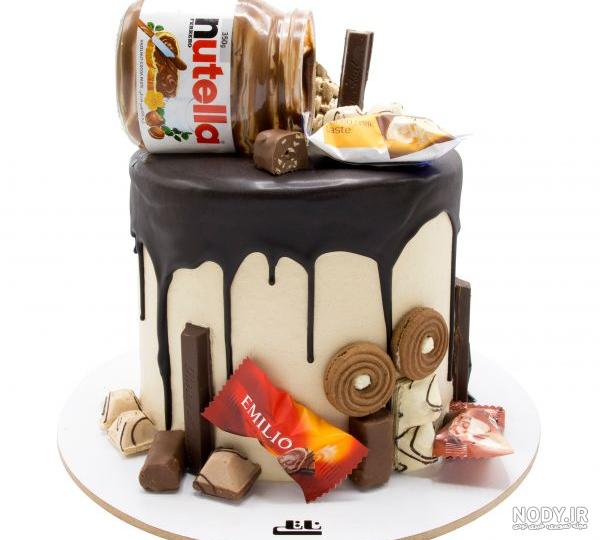 عکس کیک شکلاتی نوتلا عکس کیک شکلاتی نوتلا