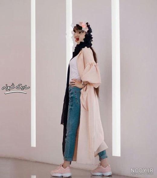 مدل مانتو نخی تابستانی دخترانه جلو باز