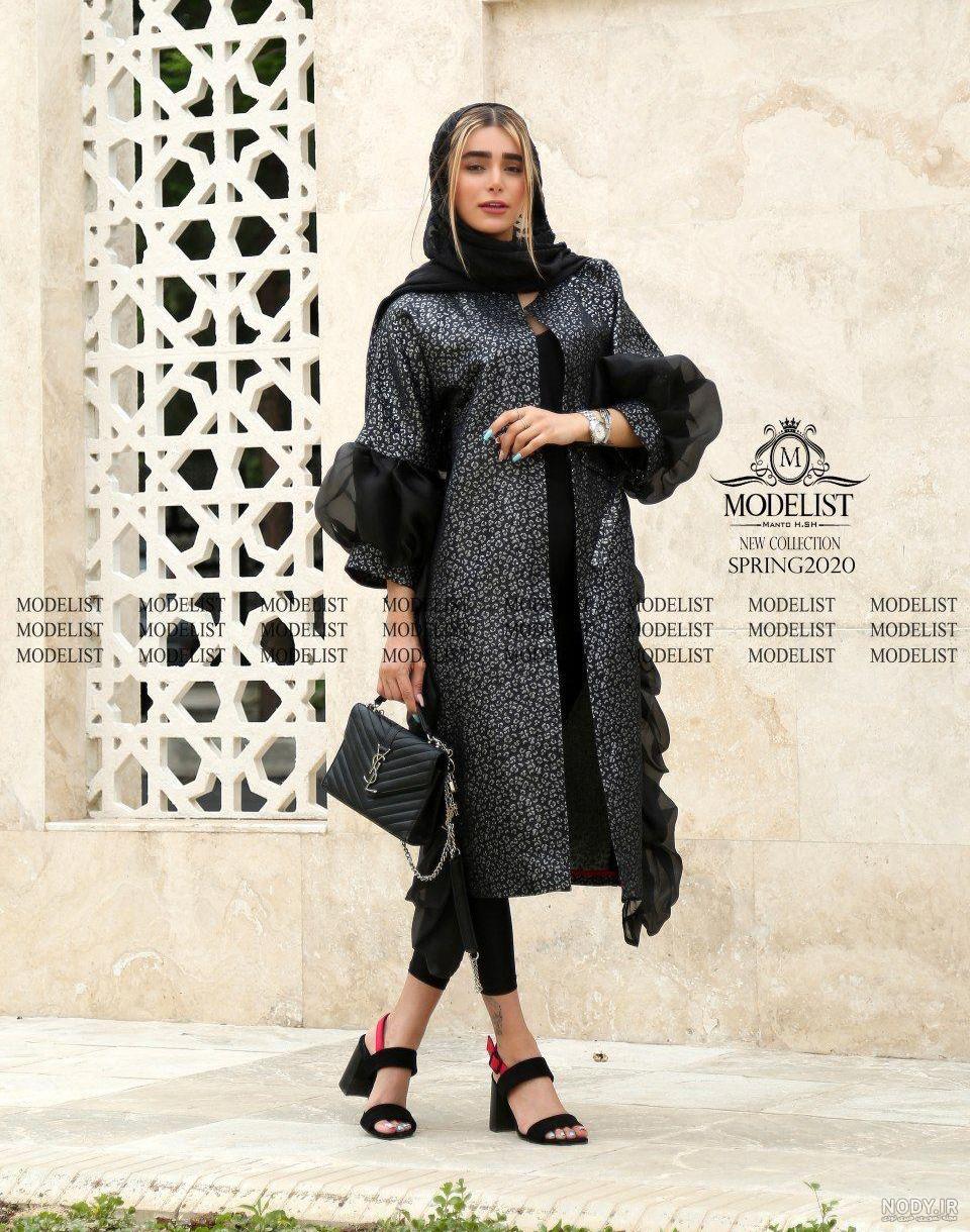 مدل مانتو ژاکارد ترک