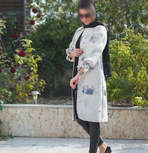 مدل مانتو ژاکارد پفکی