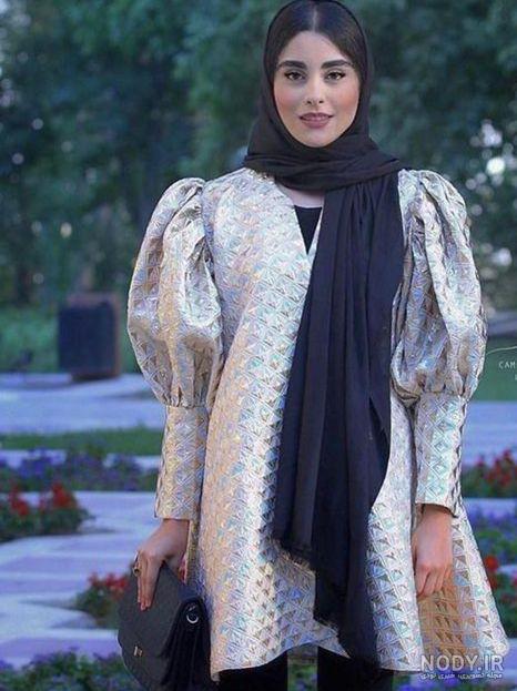 مدل مانتو ژاکارد ۹۹